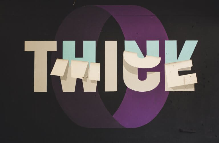 Blog image: The words "Think Twice" in stylised form.